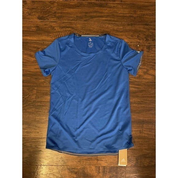Adidas Women’s Training Heat.rdy Tee Fn6000 Small $70 - Picture 1 of 5